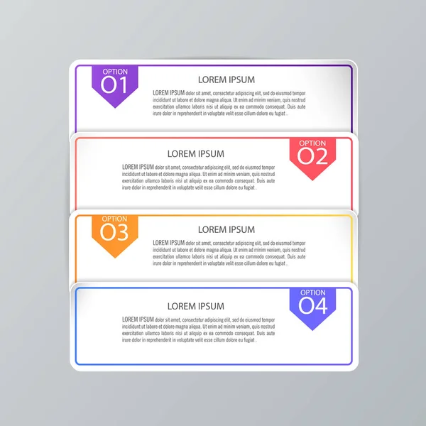 Conjunto de modelos infográficos —  Vetores de Stock