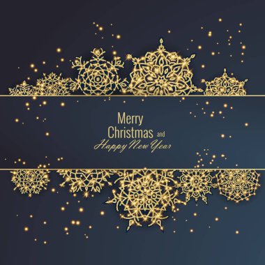 Neşeli Noel ve mutlu yeni yıl 2018 tebrik kartı, vektör çizim