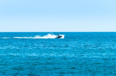 Jet uçağı sandal Jet ski binmek deneyim Albufeira, Algarve Portekiz kıyılarında