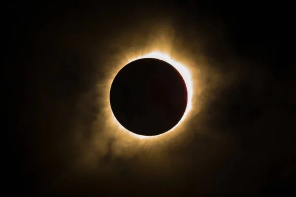 Eclipsa totală de soare — Fotografie, imagine de stoc