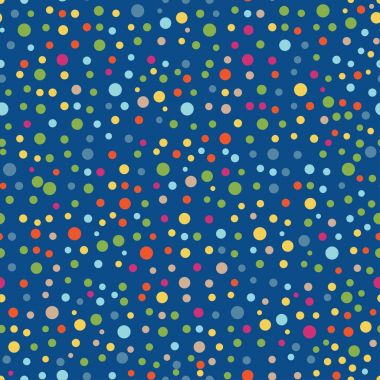 Renkli, parlak daireler seamless modeli. Vektör çizim