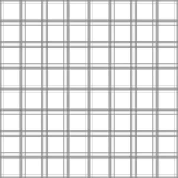 Modèle Tartan Sans Couture Texture Tissu Kilt Gris Lignes Verticales — Image vectorielle