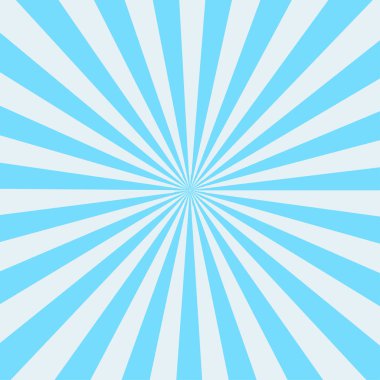 Vintage tarzı Retro sunburst ray. Çizgi roman arka plan soyut. Vektör çizim
