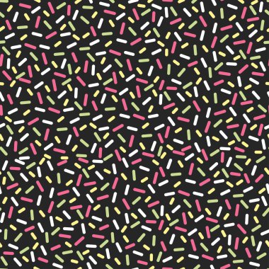 Dikişsiz desen memphis tarzı tasarım, tekstil, Web sitesi, arka plan, banner. Retro soyut öğe şablonu. Vektör