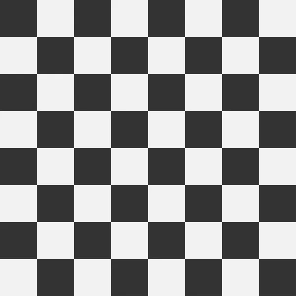 チェス盤のシームレスなパターンに 正方形の市松模様 ベクトル図 — ストックベクタ