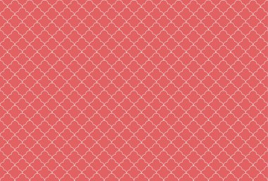 Quatrefoil dalgalar seamless modeli. Geometrik arka plan. Vektör