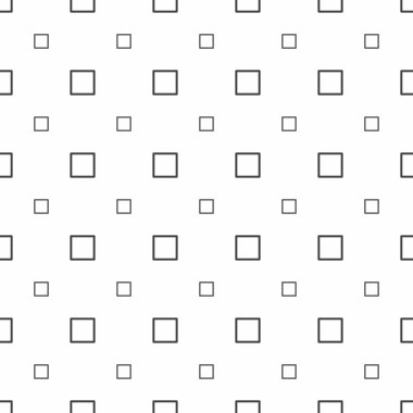 Soyut seamless modeli. Gri kareler, modern şık dokular. Vektör