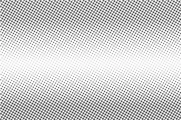Половинчатые Точки Монохромный Векторный Текстурный Фон Предпечатной Подготовки Dtp Комиксов — стоковый вектор