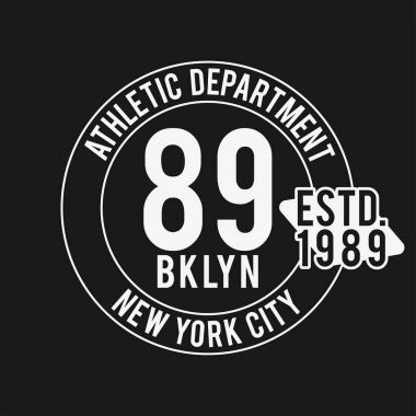 Vintage rozet, atletik spor tipografi t SHIRT baskı için. Okul takımı tarzı. T-shirt grafiği