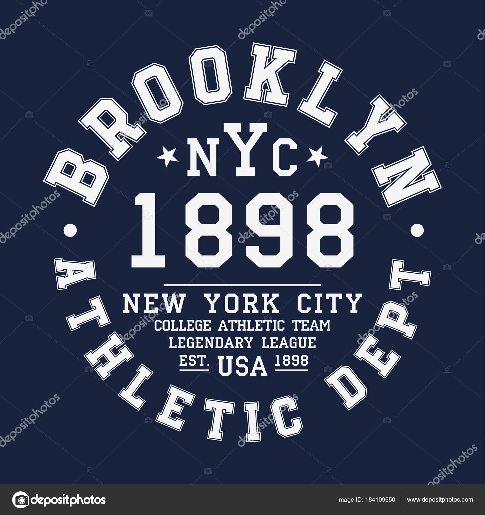 Brooklyn College Sports Font | Essential T-Shirt