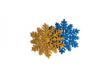 Kar tanesi dekorasyon beyaz arka