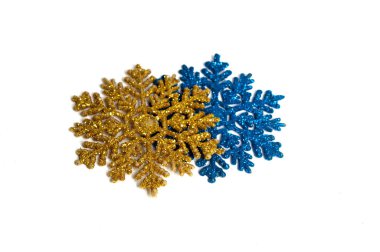 Kar tanesi dekorasyon beyaz arka