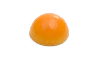 Tatlı şeker üzerine beyaz izole