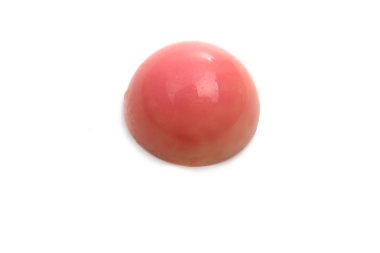 Tatlı şeker üzerine beyaz izole