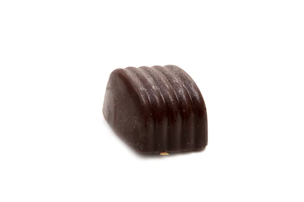 Αποκλειστική σοκολάτας γλυκά που απομονώνονται σε λευκό — Φωτογραφία Αρχείου