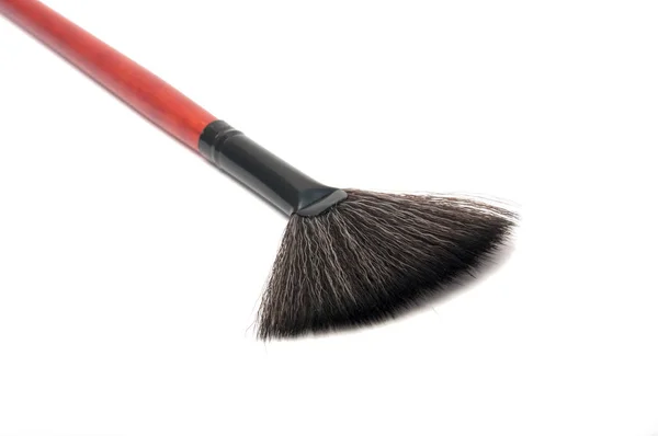 Brush for make up isolated on the white — Stock Photo, Image