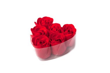 Gül şeklinde kokulu sabun