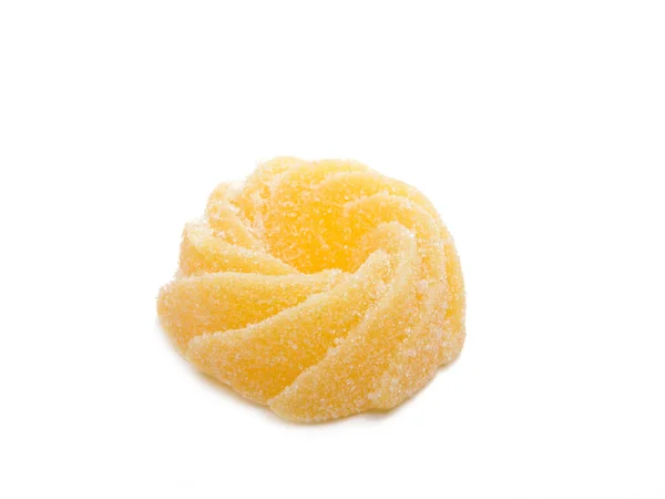 Colorful Marmalade Isolated White Background — Stock Photo, Image