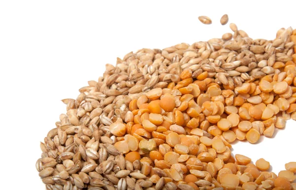 Doğal Buğday Tahıl Beyaz — Stok fotoğraf