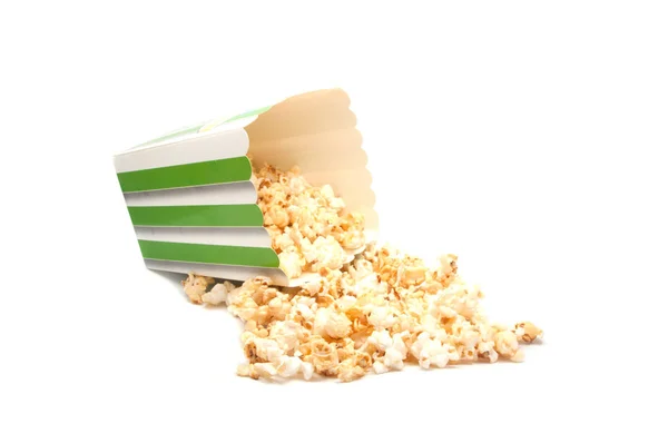 Popcorn Jest Pokarmem Dla Kina Polu Kolor Biały — Zdjęcie stockowe