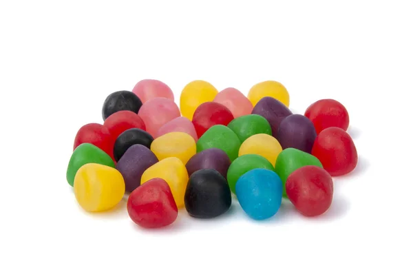 Jelly Sweets Isolated White — Stock Photo, Image