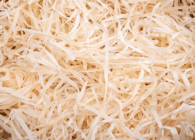 Hediye paketi için talaş doku veya arkaplan