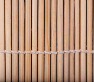 Bambu hasırı ahşap doku veya arkaplan