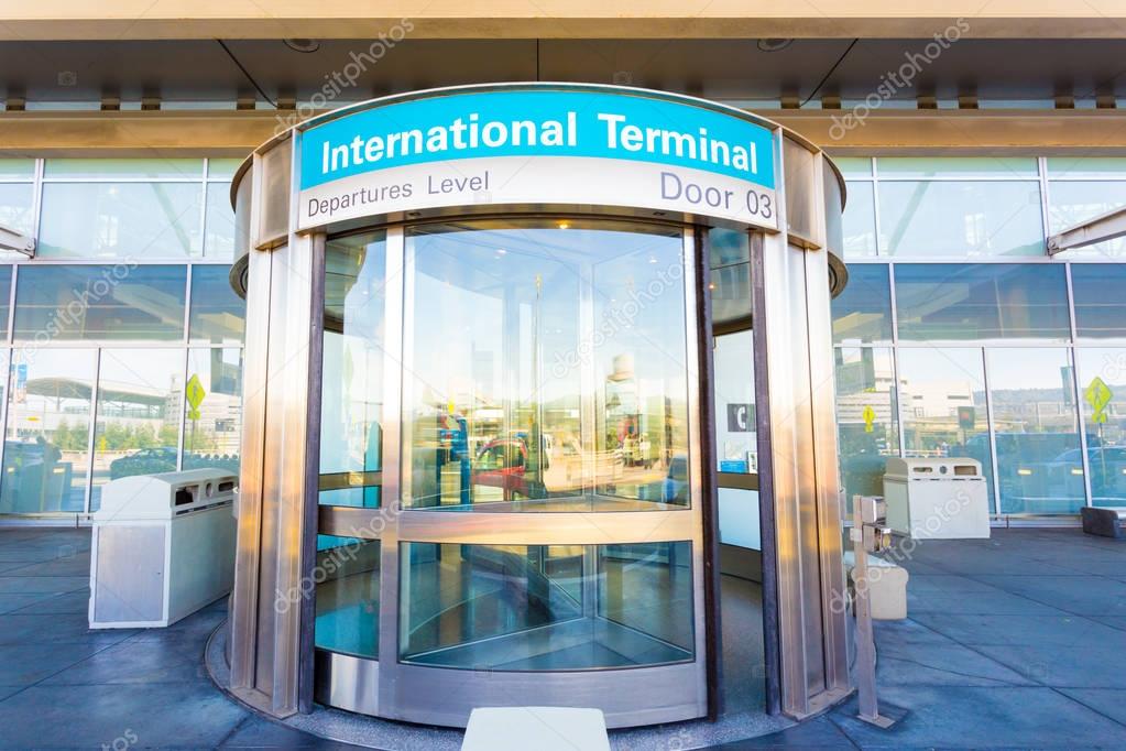 Revolving Door International Departure Level H