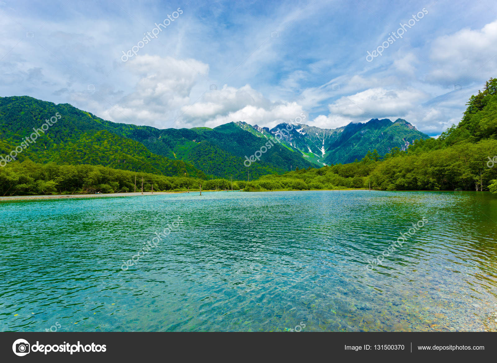 Kamikochi Taisho Pond Mount Hotaka Dake H Stock Photo Image By C Pius99