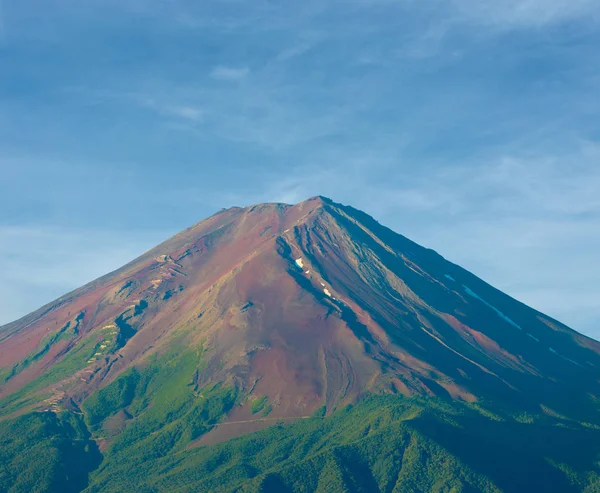 富士山詳細朝土火山円錐丘 — ストック写真