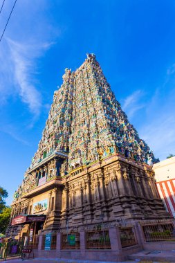 Madurai Meenakshi Amman Tapınağı Bati kule Gate V