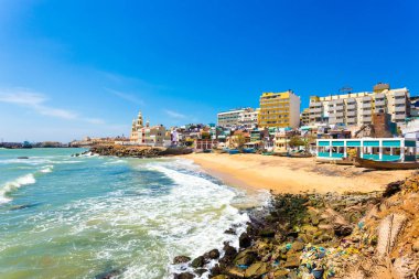 Kanyakumari Beach Otel evler kilise H