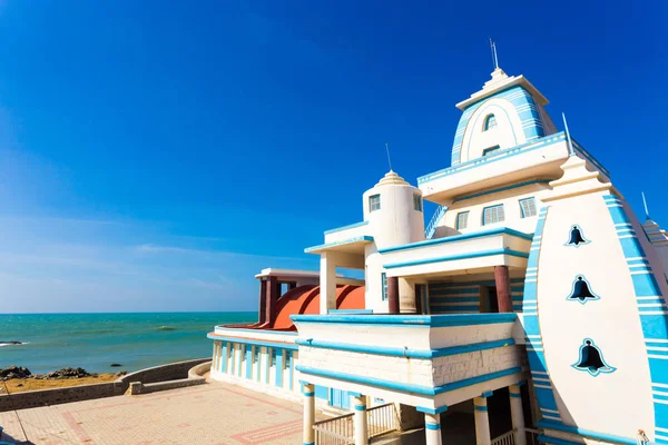 Kanyakumari Gandhi Memorial Mandapam lato oceano H — Foto Stock