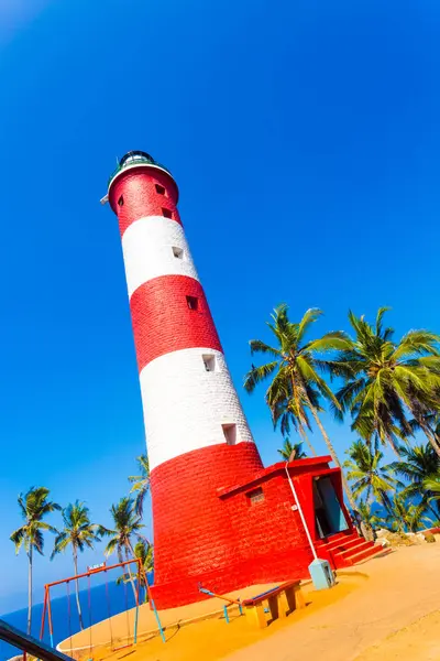 Kovalam Casa de luz Cerrar Angled — Foto de Stock