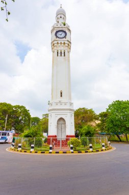 Jaffna Saat Kulesi Roundabout yüz Sri Lanka