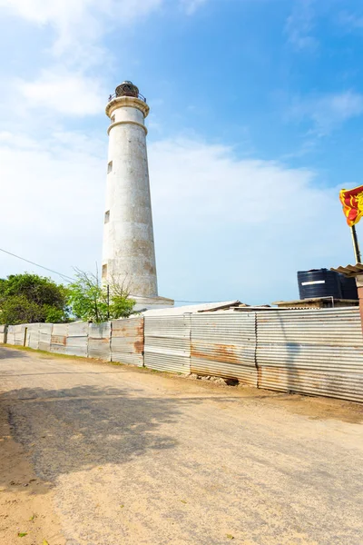 Jaffna gelin Pedro Lighthouse yol kimse — Stok fotoğraf