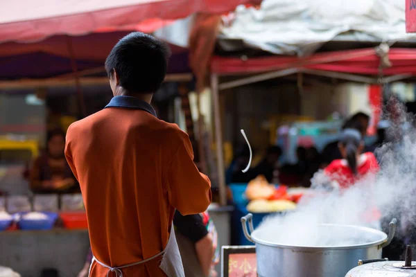 Çin ham erişte Pot arka orta hava kaynama uçan