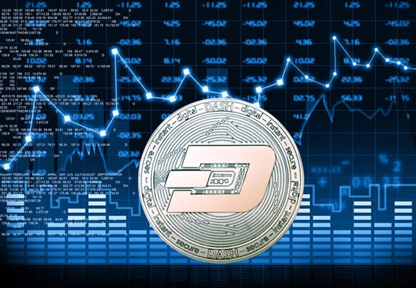 Dash Ezüst Kék Háttér — Stock Fotó