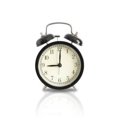 9 Am veya Pm izole çalar saat ayarı.