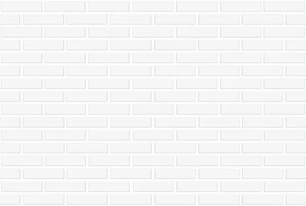 Arkaplan için beyaz tuğla duvar.