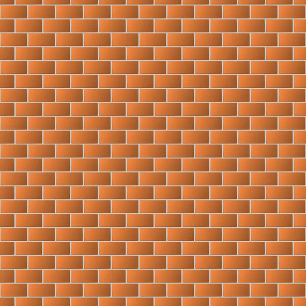 Brown brick wall texture for background. — Stock Vector