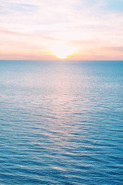 güzel deniz günbatımı 