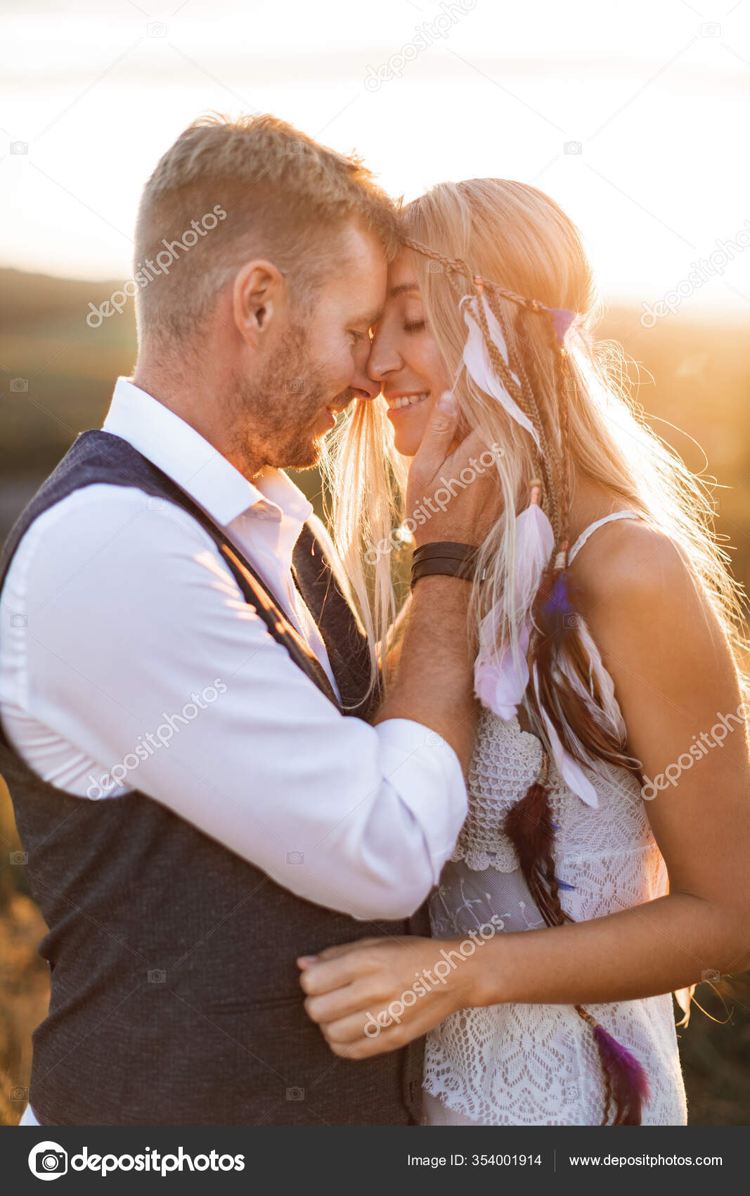 Invitados Estilo Boho Chic Hombre Boda Invitado Boho Chic Hombre