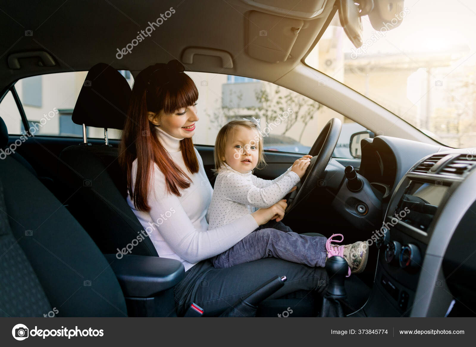 Driving with baby in front seat cheap