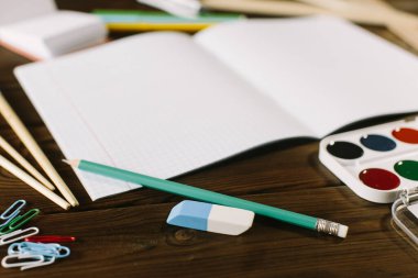 1 Eylül konsept kartpostal, öğretmenler günü, okula dönüş, erzak, tonlanmış vintage