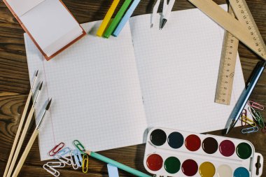 1 Eylül konsept kartpostal, öğretmenler günü, okula dönüş, erzak, tonlanmış vintage