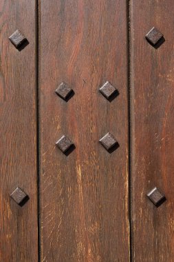 Eski kilise kapı parçası