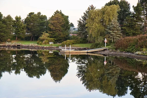 Landing Stage at the Inlet — Stock Photo, Image