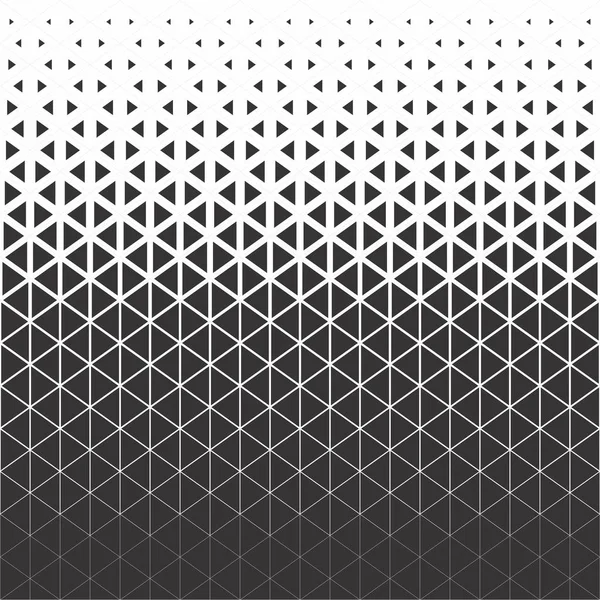 Soyut çokgen siyah-beyaz grafik üçgen desen