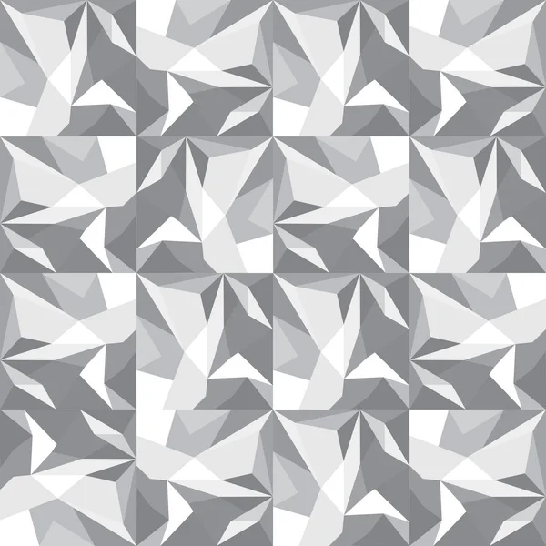 Low poly grey wallpaper — Stock Vector